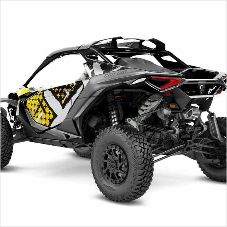 X-Design Yellow S Version for Can-Am Maverick R 2 Doors